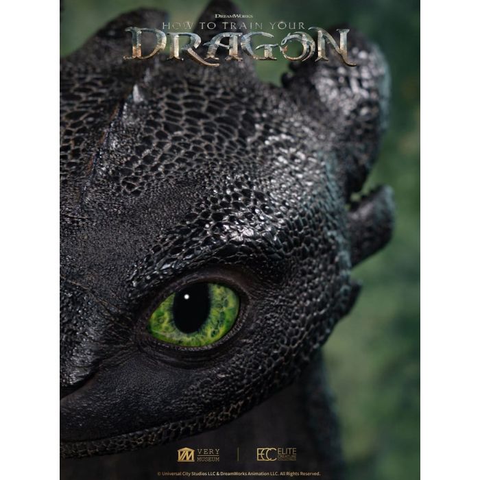 How to Train Your Dragon Life Size Bust Toothless 66 cm