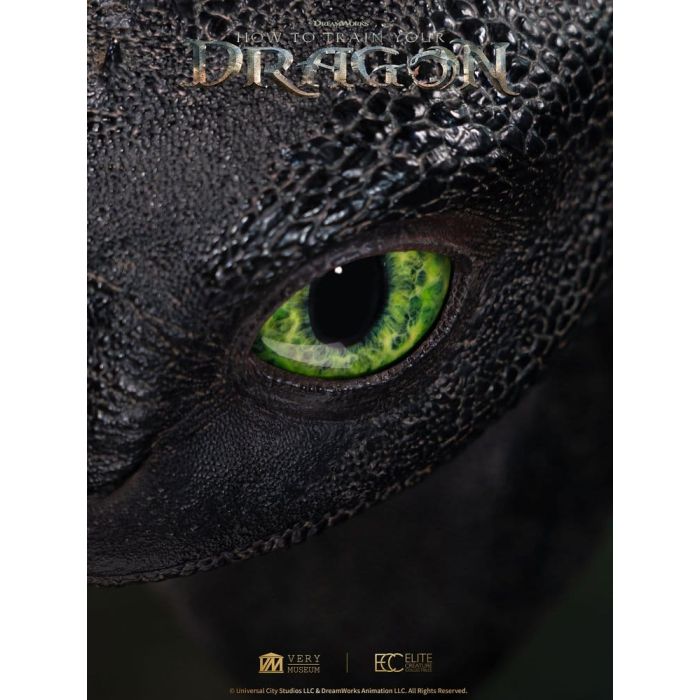 How to Train Your Dragon Life Size Bust Toothless 66 cm
