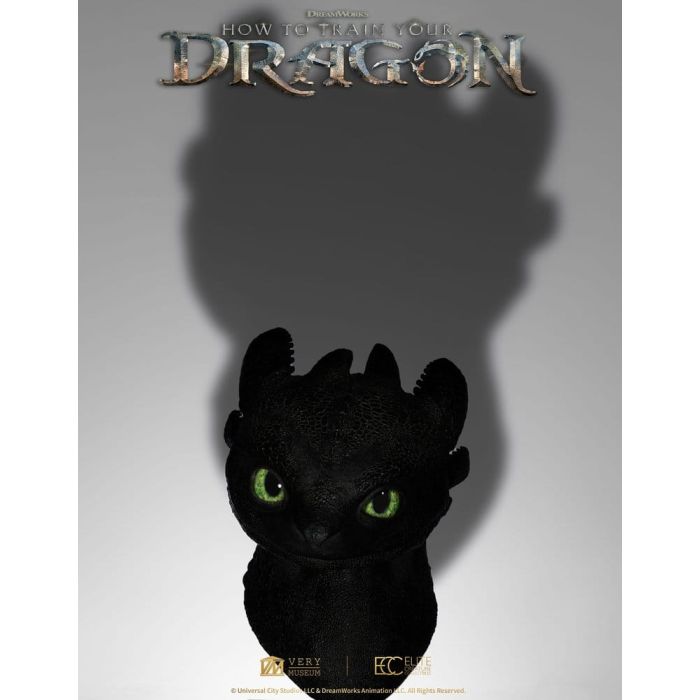 How to Train Your Dragon Life Size Bust Toothless 66 cm