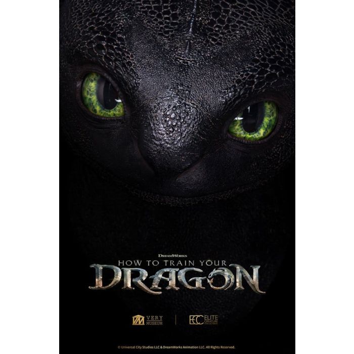 How to Train Your Dragon Life Size Bust Toothless 66 cm