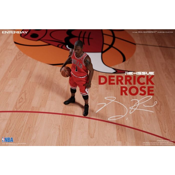 NBA Collection Real Masterpiece Action Figure 1/6 Derrick Rose Limited Retro Edition 30 cm