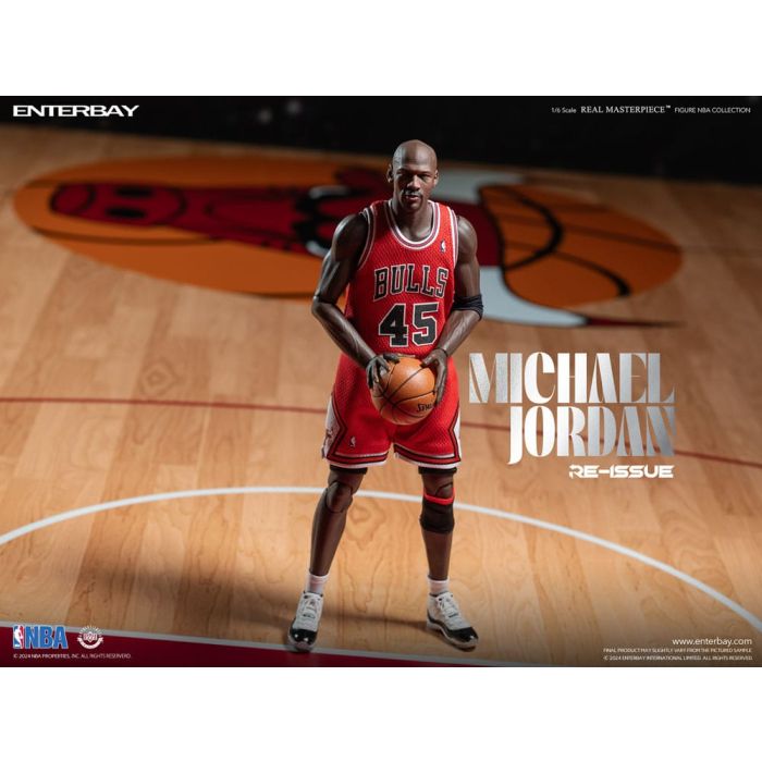 NBA Collection Real Masterpiece Actionfigur 1/6 Michael Jordan I'm Back Edition Limited 30 cm