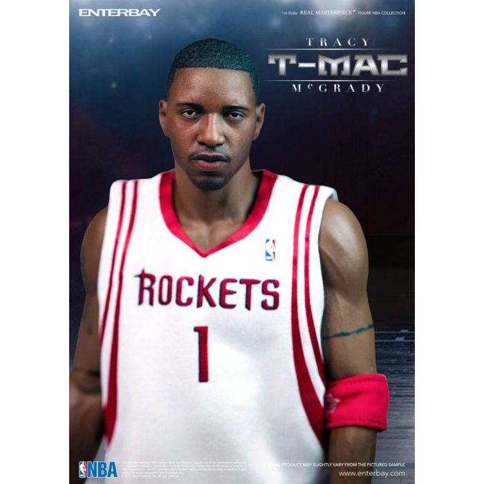 NBA Collection Real Masterpiece Actionfigur 1/6 Tracy McGrady Limited Retro Edition 30 cm