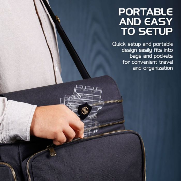 Enhance Tabletop Series Dice Tower Clear