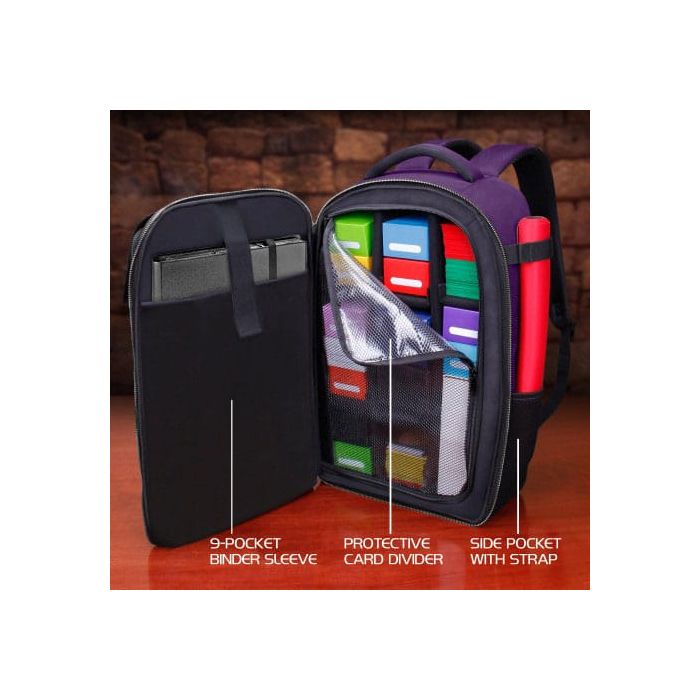 Enhance TCG Series Card Backpack Collector's Edition Purple