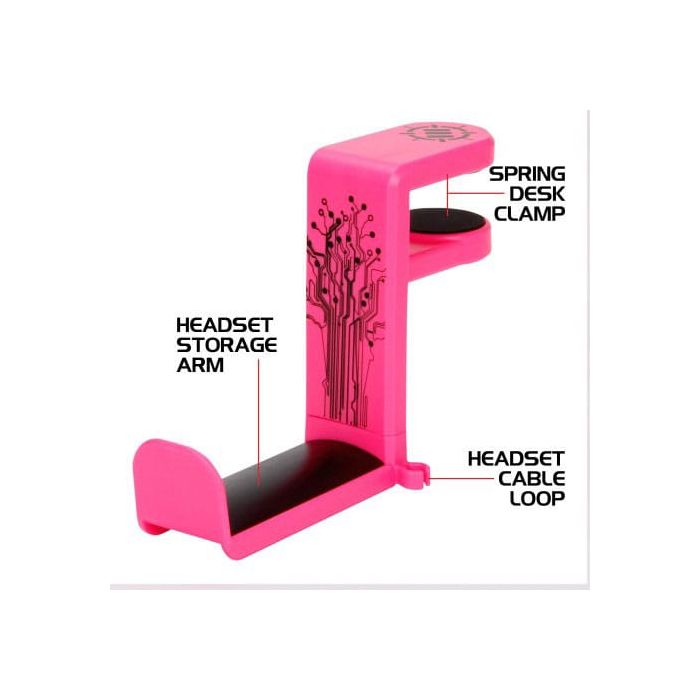 Enhance Headphone Mount Pink
