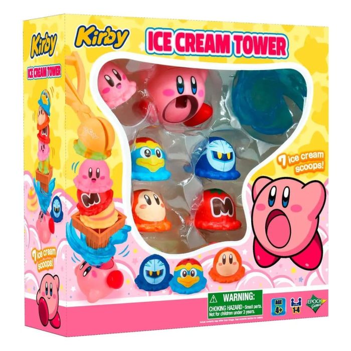 Kirby game Ice Cream Stacking Tower