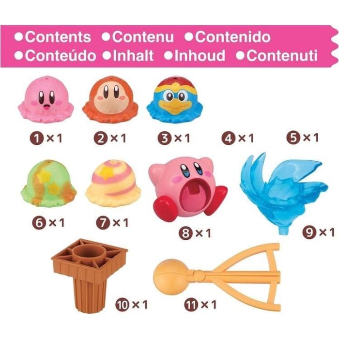 Kirby game Ice Cream Stacking Tower