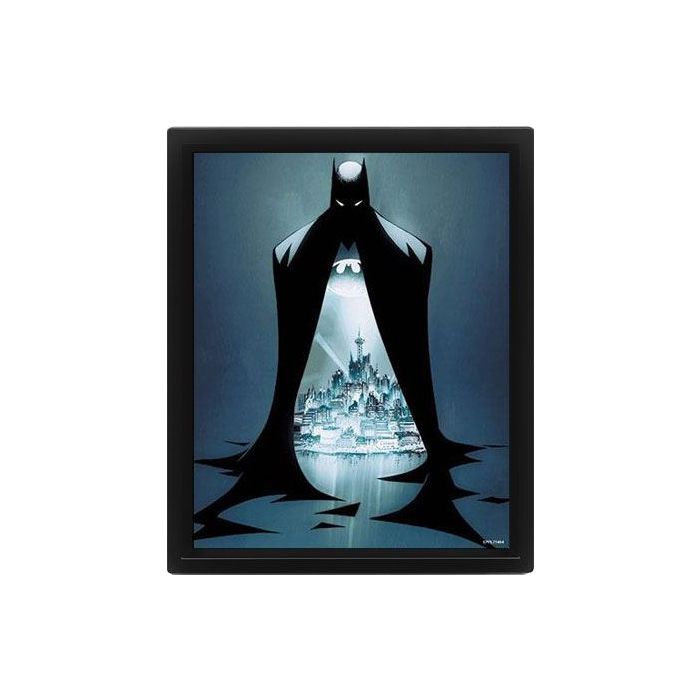 DC Comics 3D Effect Poster Pack Batman Gotham Protector 26 x 20 cm (3)