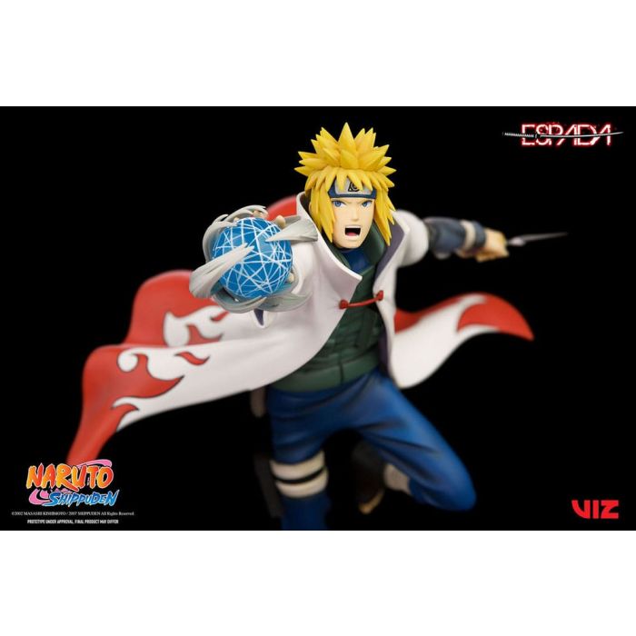 Naruto Shippuden PVC Statue 1/8 Minato Namikaze Vs Nine Tailed Fox 41 cm