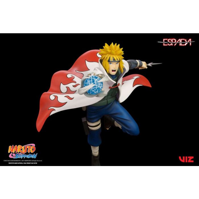 Naruto Shippuden PVC Statue 1/8 Minato Namikaze Vs Nine Tailed Fox 41 cm