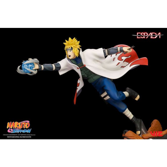 Naruto Shippuden PVC Statue 1/8 Minato Namikaze Vs Nine Tailed Fox 41 cm