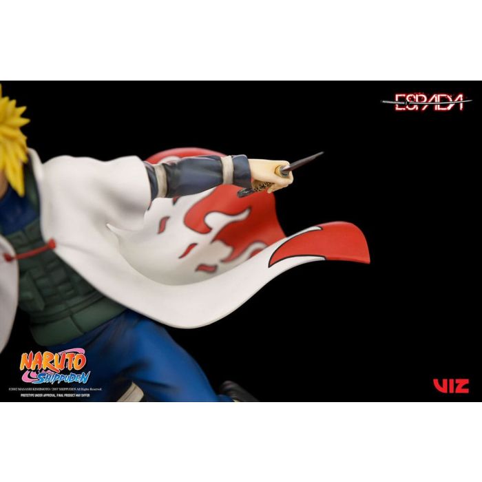 Naruto Shippuden PVC Statue 1/8 Minato Namikaze Vs Nine Tailed Fox 41 cm
