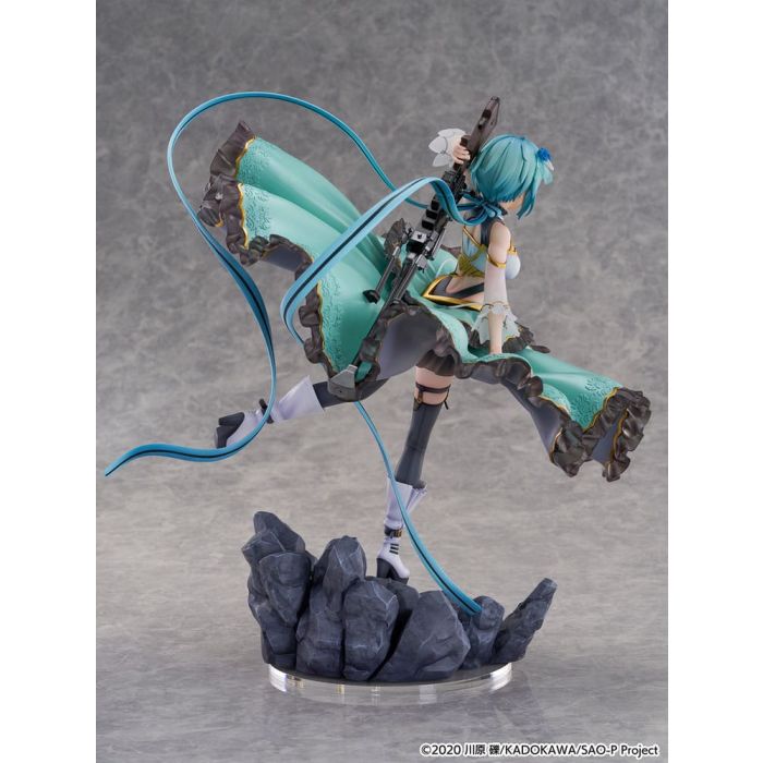 Sword Art Online SHIBUYA SCRAMBLE FIGURE PVC Statue 1/7 Sinon Crystal Dress Ver. 29 cm