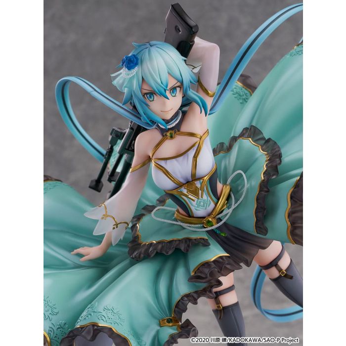 Sword Art Online SHIBUYA SCRAMBLE FIGURE PVC Statue 1/7 Sinon Crystal Dress Ver. 29 cm