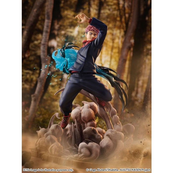 Jujutsu Kaisen SHIBUYA SCRAMBLE FIGURE PVC Statue 1/7 Yuji Itadori 31 cm