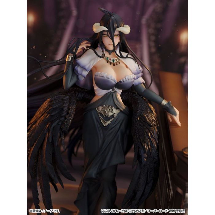 Overlord SHIBUYA SCRAMBLE FIGURE PVC Statue 1/7 Albedo Jet Black Dress Ver. 28 cm