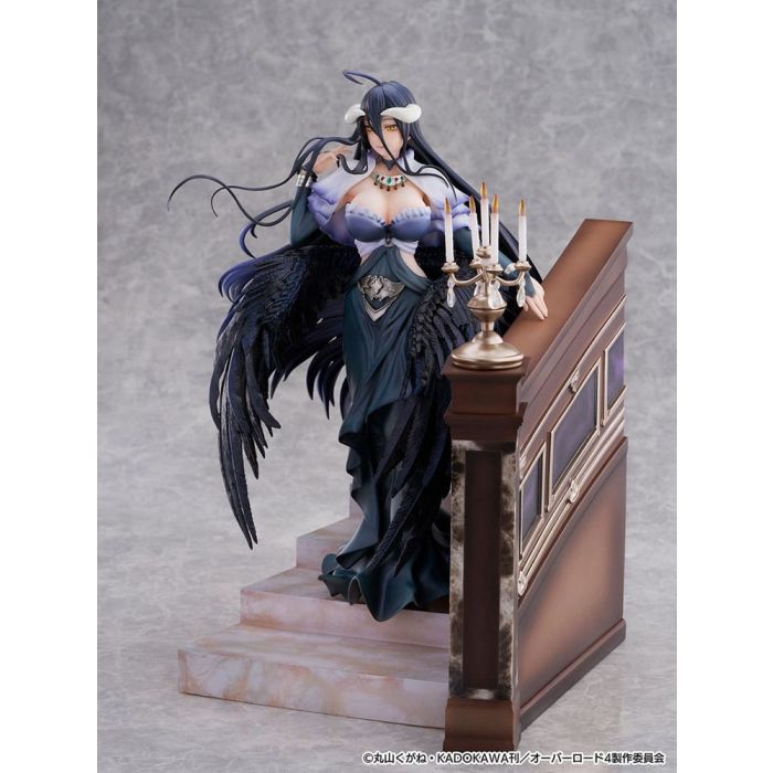 Overlord SHIBUYA SCRAMBLE FIGURE PVC Statue 1/7 Albedo Jet Black Dress Ver. 28 cm