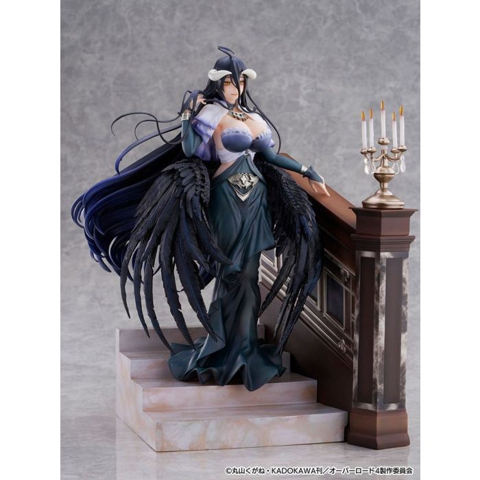 Overlord SHIBUYA SCRAMBLE FIGURE PVC Statue 1/7 Albedo Jet Black Dress Ver. 28 cm