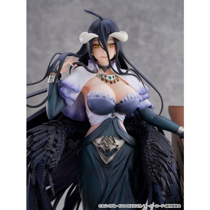 Overlord SHIBUYA SCRAMBLE FIGURE PVC Statue 1/7 Albedo Jet Black Dress Ver. 28 cm