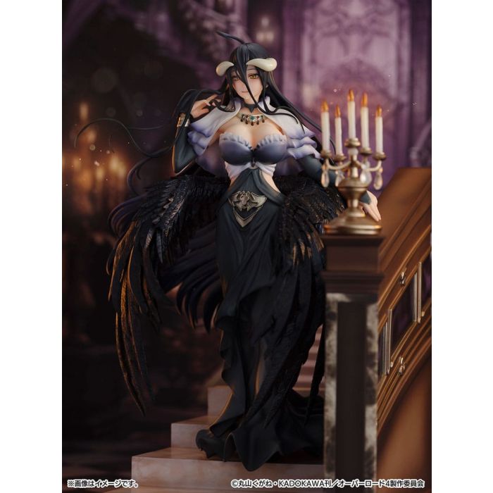 Overlord SHIBUYA SCRAMBLE FIGURE PVC Statue 1/7 Albedo Jet Black Dress Ver. 28 cm