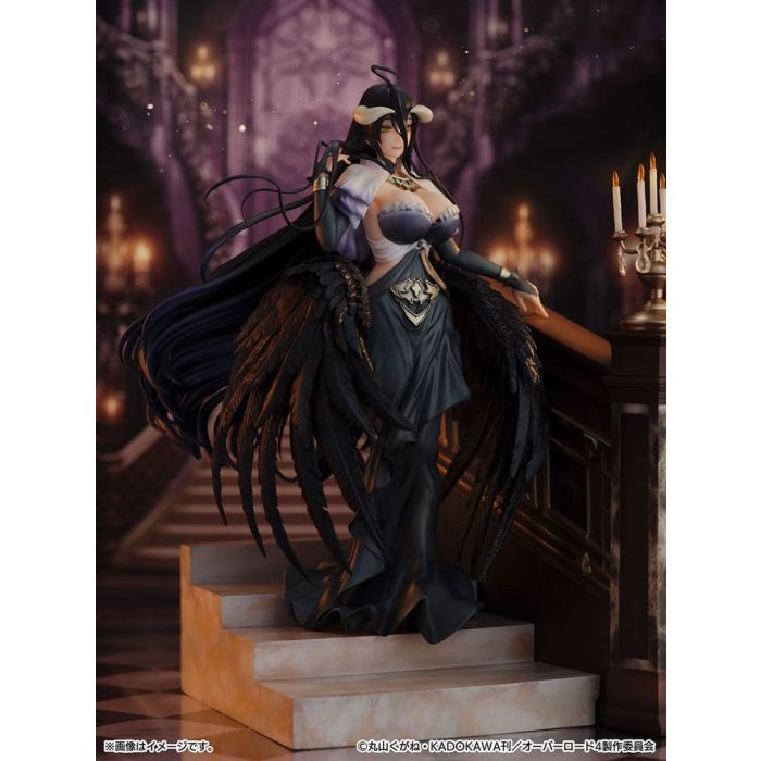 Overlord SHIBUYA SCRAMBLE FIGURE PVC Statue 1/7 Albedo Jet Black Dress Ver. 28 cm