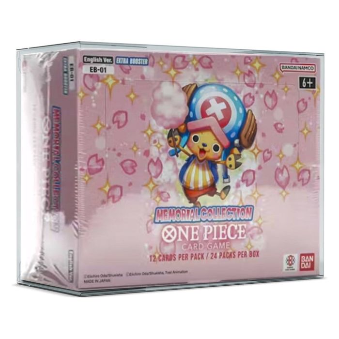 Evoretro PET Protectors 5-Pack for One Piece Booster Box (English, OPP 4-6) 12 x 6 x 15 cm