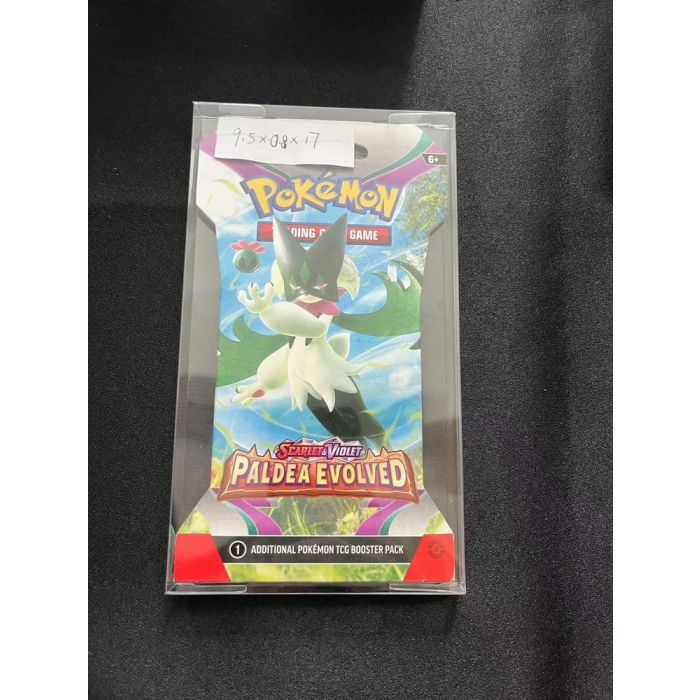 Evoretro PET Protectors for Pokémon TCG Booster Pack 0 mm (10-Pack)