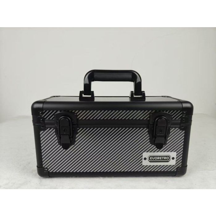 Evoretro Trading Card Storage Box for 15 Slabs Gray 33.9 x 13.4 cm