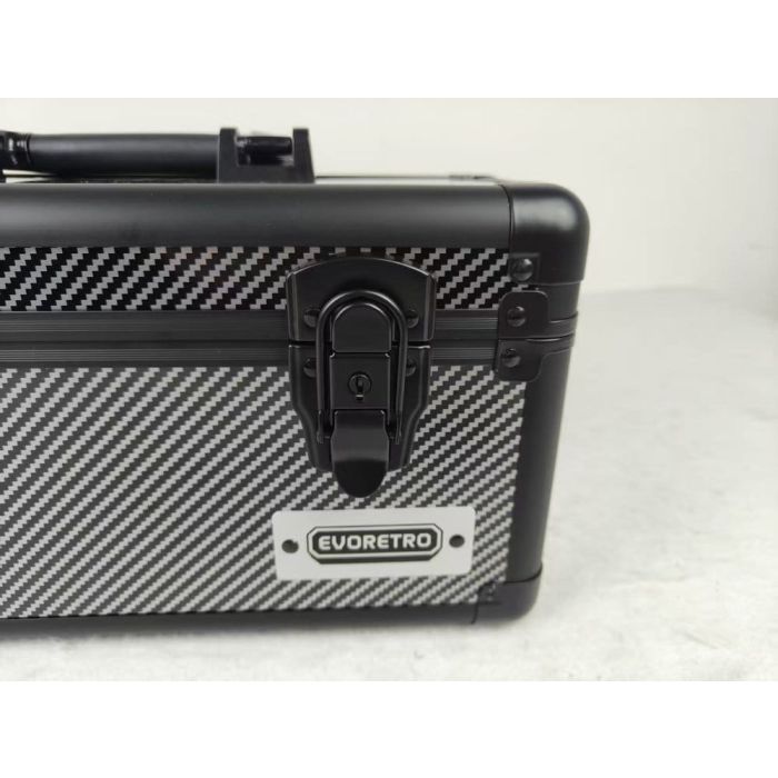 Evoretro Trading Card Storage Box for 15 Slabs Gray 33.9 x 13.4 cm