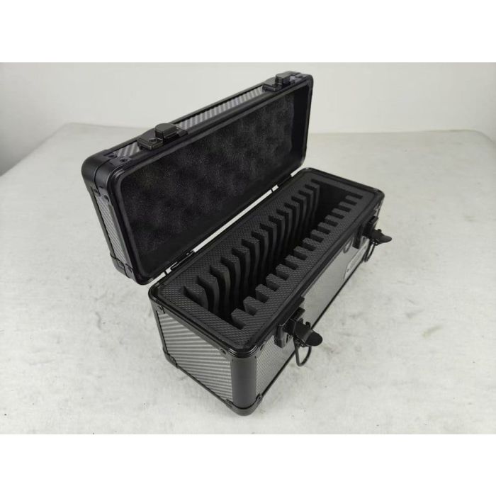 Evoretro Trading Card Storage Box for 15 Slabs Gray 33.9 x 13.4 cm