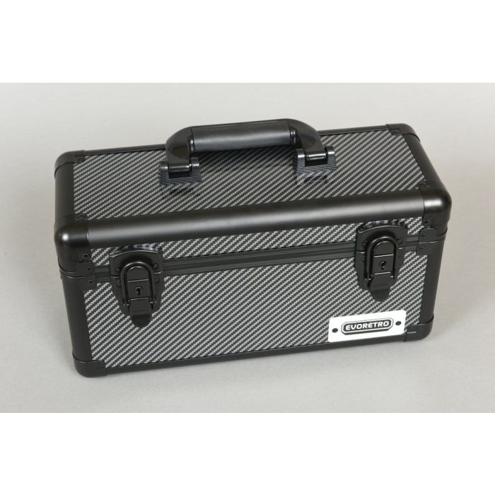 Evoretro Trading Card Storage Box for 15 Slabs Gray 33.9 x 13.4 cm