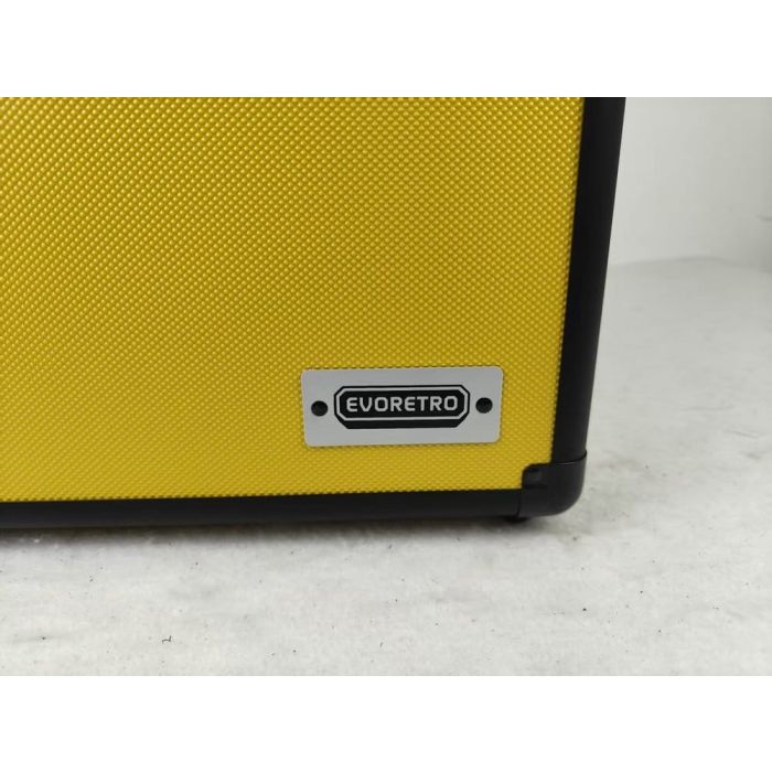 Evoretro Trading Card Storage Box for 90 Cards Yellow