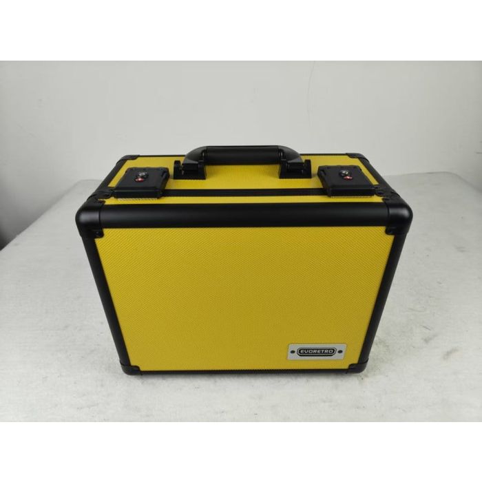 Evoretro Trading Card Storage Box for 90 Cards Yellow