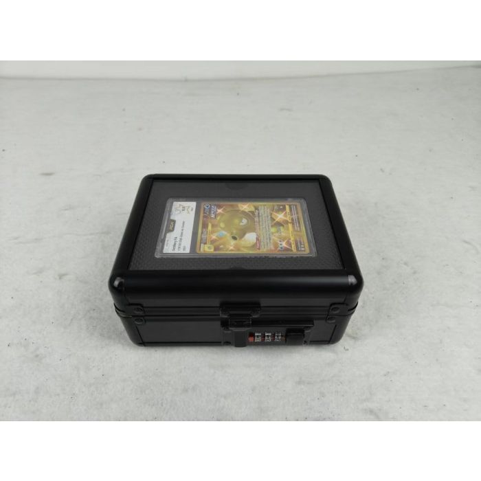 Evoretro Graded Card Display and Carry Case with Display Window Black