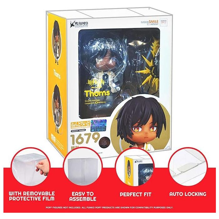 PET Protectors 10-Pack for Nendoroid Action Figures