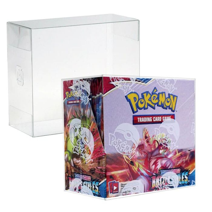 PET Protectors 5-Pack for Booster Boxes / Elite Trainer Boxes Ver. 1              