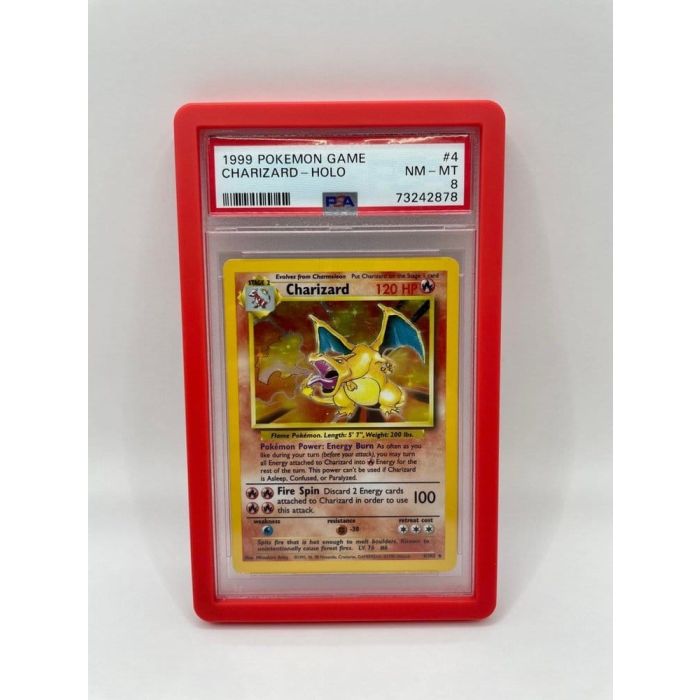 Evoretro Bumper Protector for PSA Slabs Red