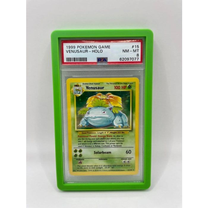 Evoretro Bumper Protector for PSA Slabs Green