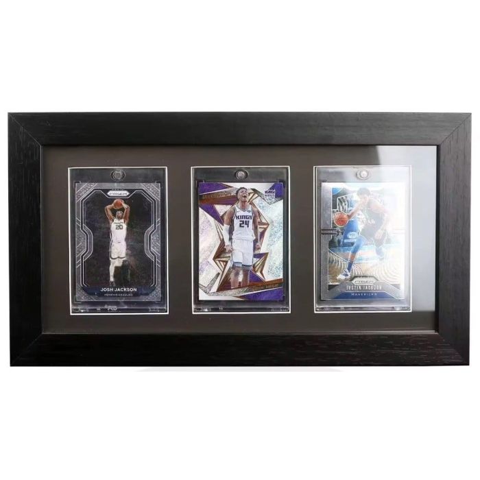 Evoretro Display Frame Card Display Case for 3 Magnetic Case Cards