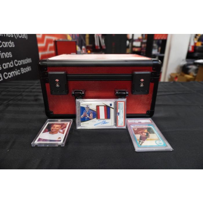 Evoretro Trading Card Storage Box for 90 Cards X Red