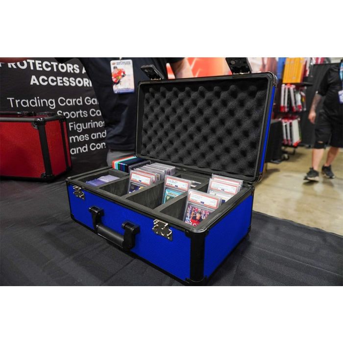 Evoretro Trading Card Storage Box for 120 Cards XL Blue