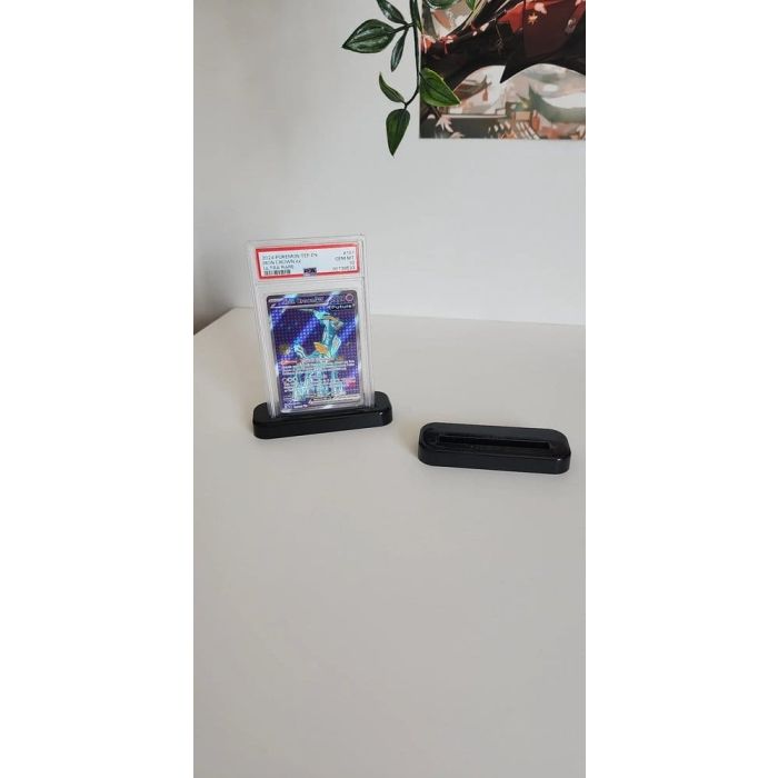 Evoretro Display Stand for PSA & CGC Graded Card Slabs Black