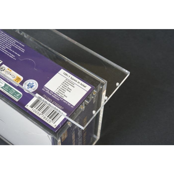 Evoretro Acrylic Display Case for Bandai One Piece TCG Booster Box (English)