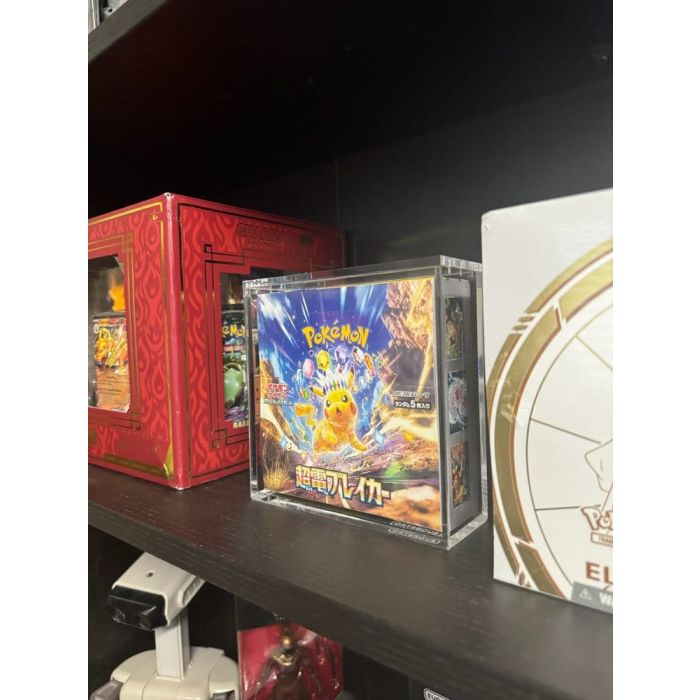 Evoretro Acrylic Display Case for Pokémon Large Japanese Booster Box