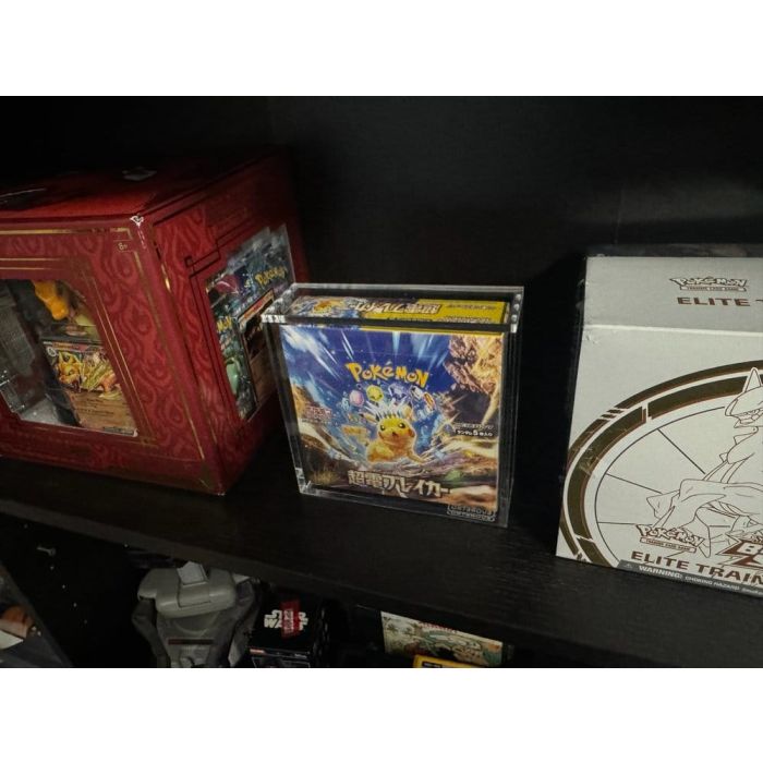 Evoretro Acrylic Display Case for Pokémon Large Japanese Booster Box