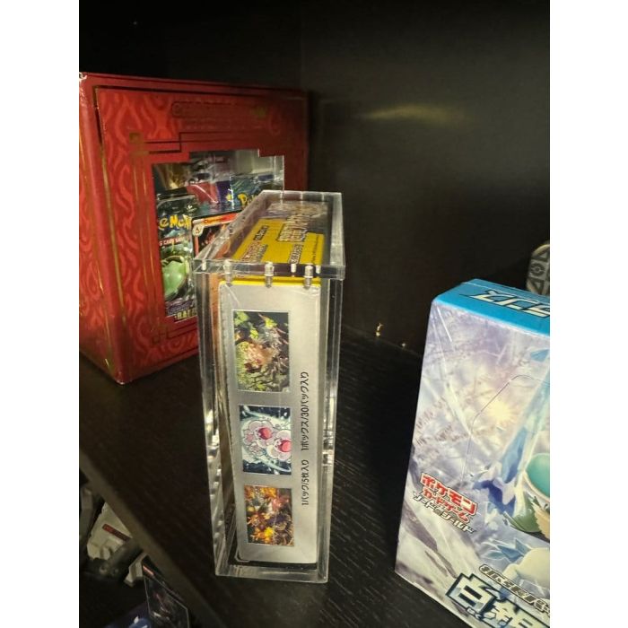 Evoretro Acrylic Display Case for Pokémon Large Japanese Booster Box