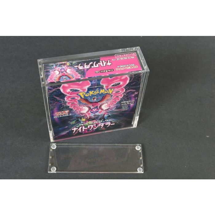 Evoretro Acrylic Display Case for Pokémon Large Japanese Booster Box