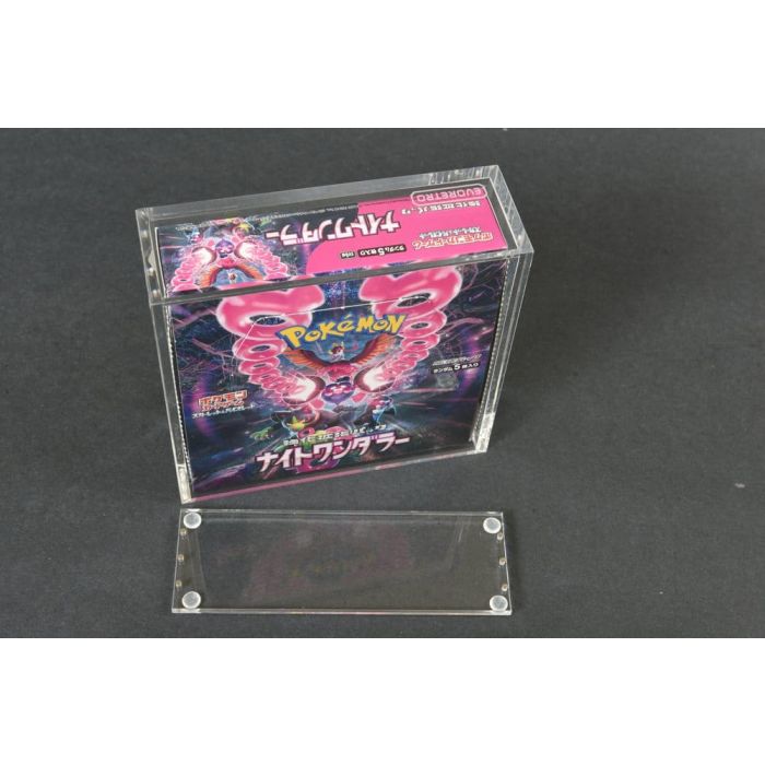 Evoretro Acrylic Display Case for Pokémon Large Japanese Booster Box