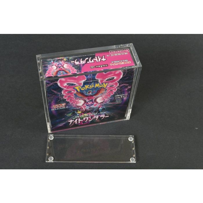 Evoretro Acrylic Display Case for Pokémon Large Japanese Booster Box